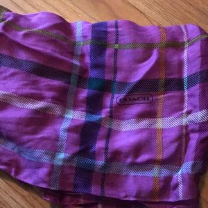 Authentic Coach infinity scarf